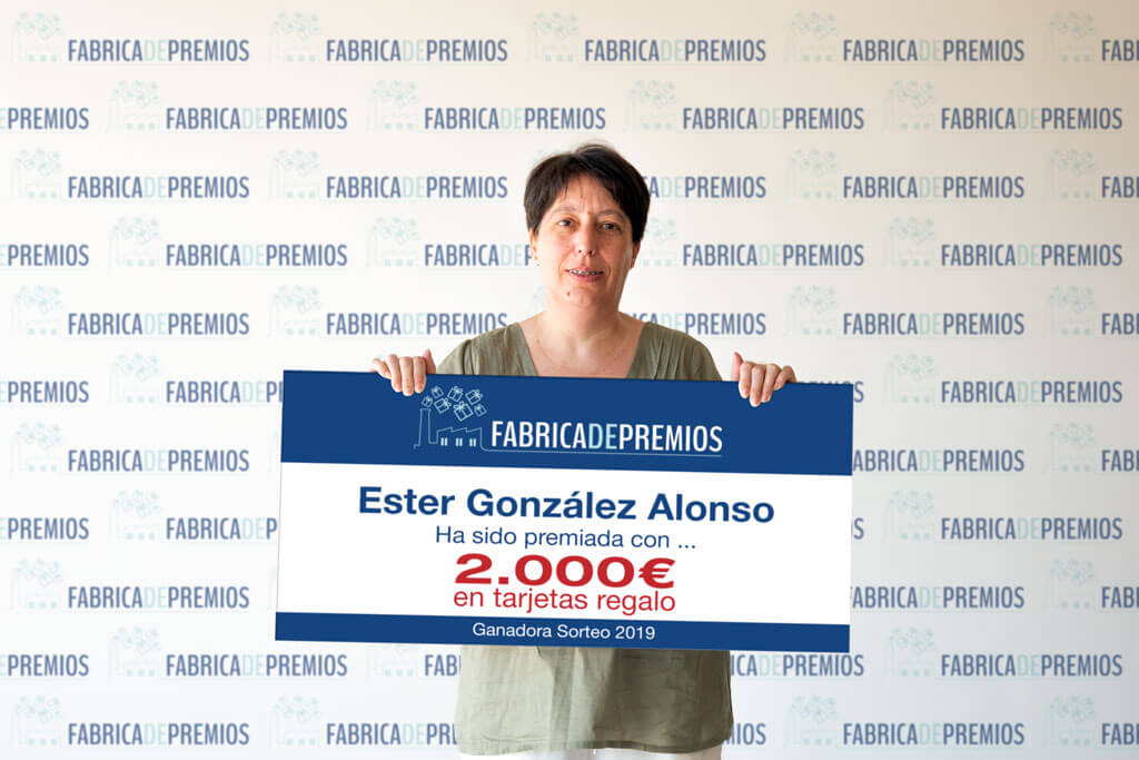 Ester – A CORUÑA Ganadora del premio de 2000€
