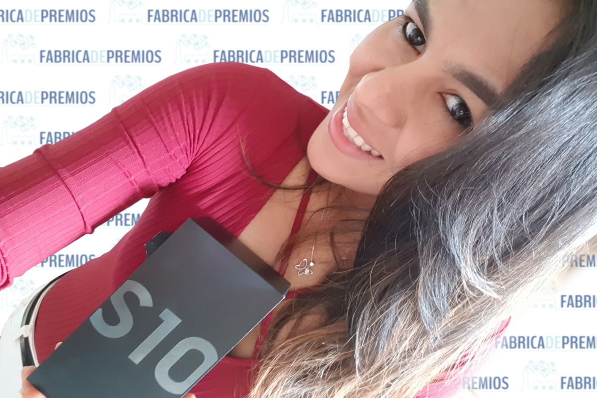 Laura – BARCELONA Ganadora de un Samsung Galaxy S10