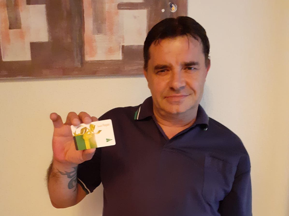 Juan Miguel – MASSAMAGRELL (València) Ganador de una tarjeta regalo de 250€