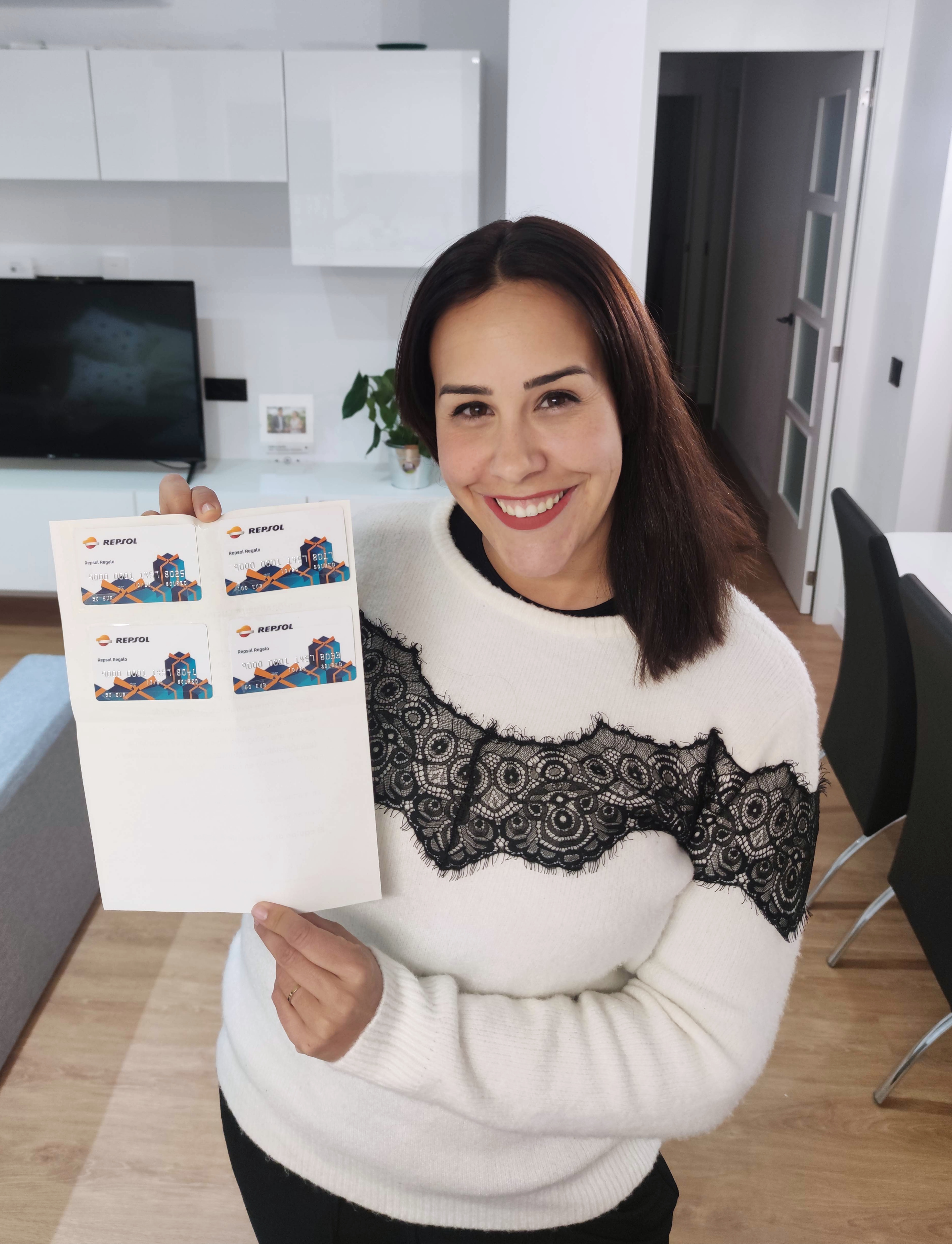 Lucía – SANT ANDREU DE LA BARCA (Barcelona) Ganadora de una tarjeta regalo de 250€