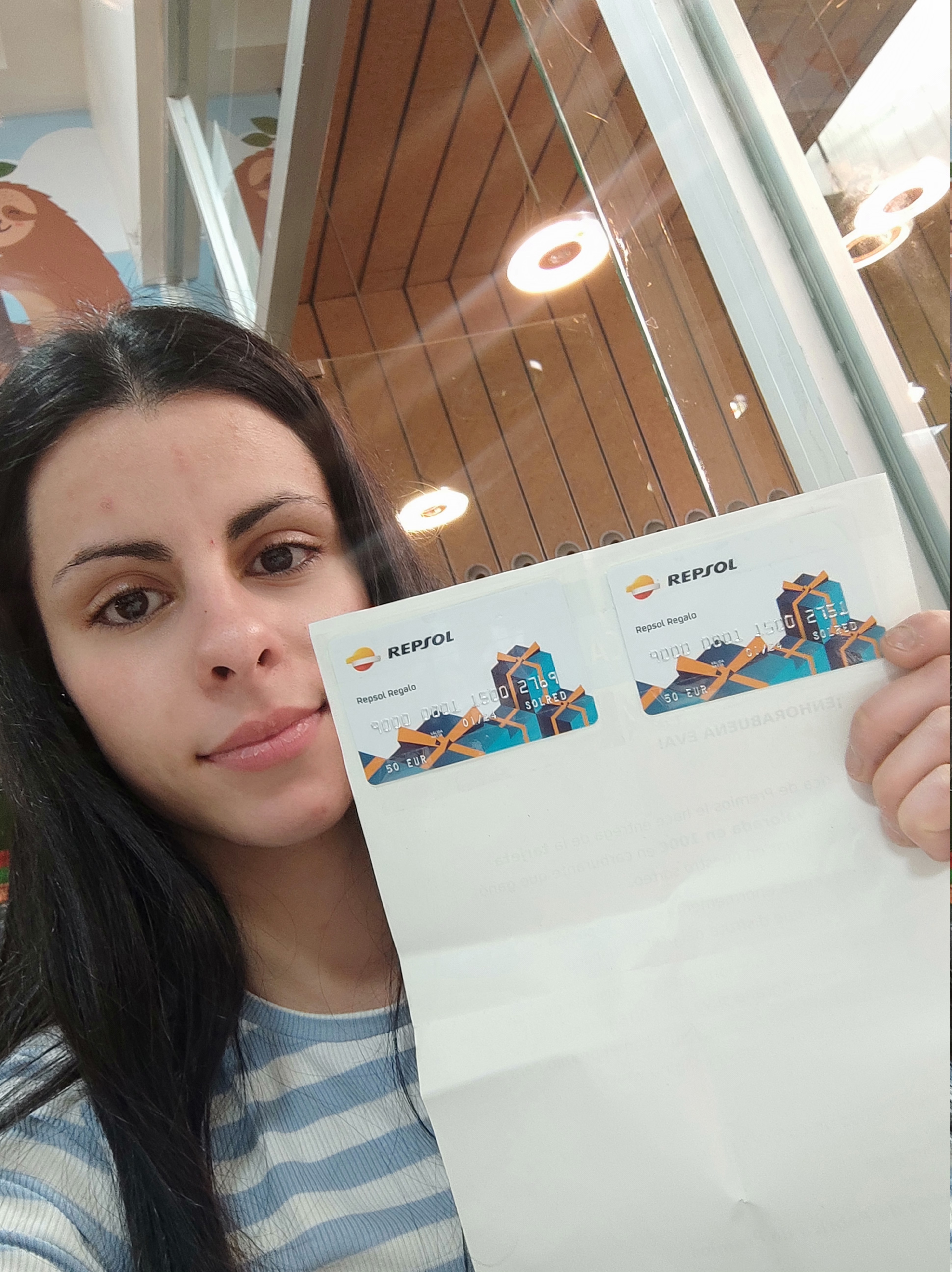 Eva – ALMARZA (Soria) Ganadora de una tarjeta regalo de 100€