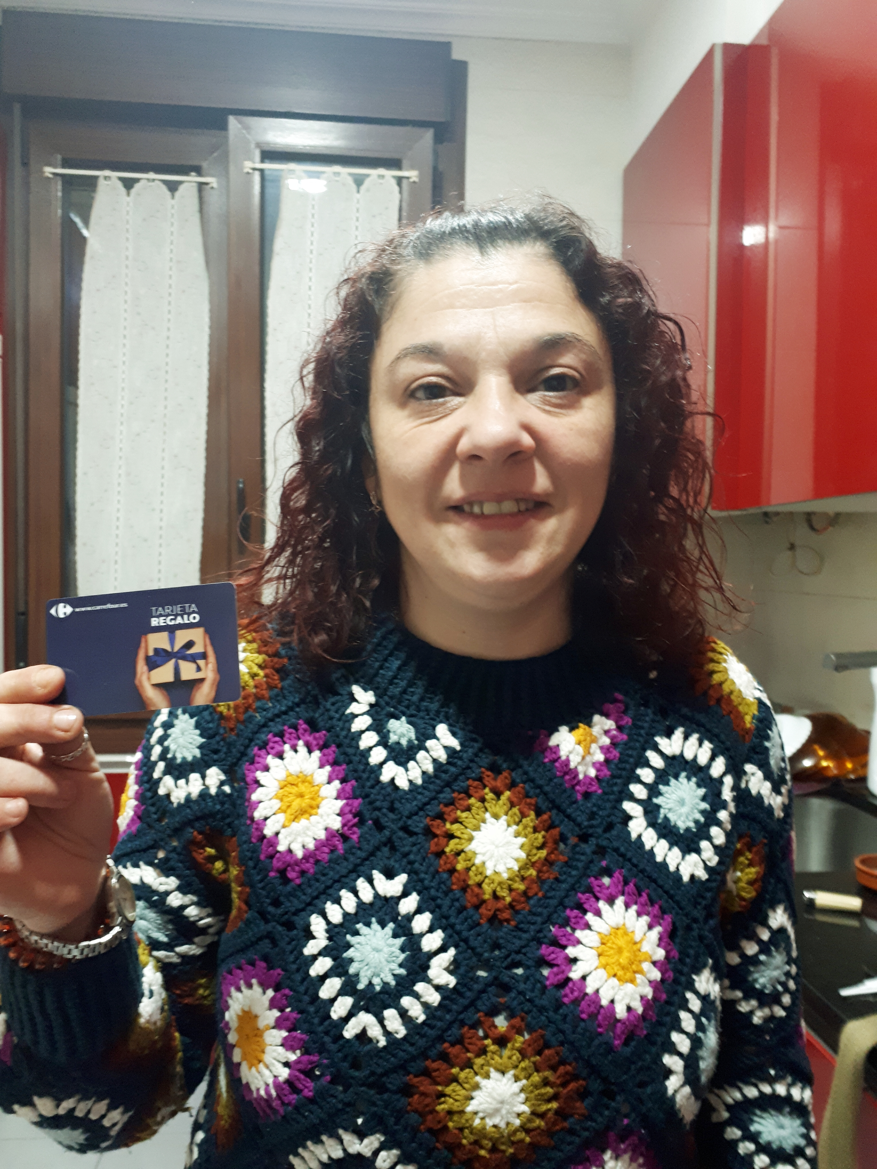 Lorena – BILBAO Ganadora de una tarjeta regalo de 995€