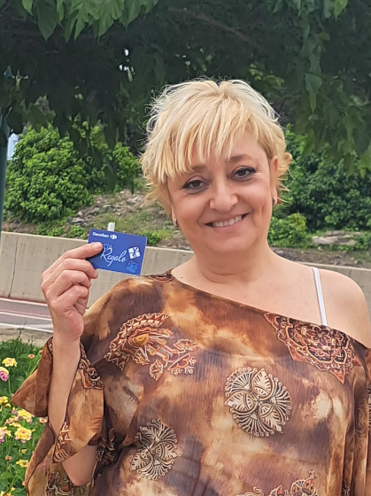Yolanda – RIBA-ROJA DE TÚRIA (València) Ganadora de una tarjeta regalo de 495€